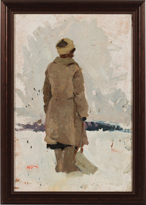 Пластов Аркадий Александрович. Этюд для картины «Герой войны» 